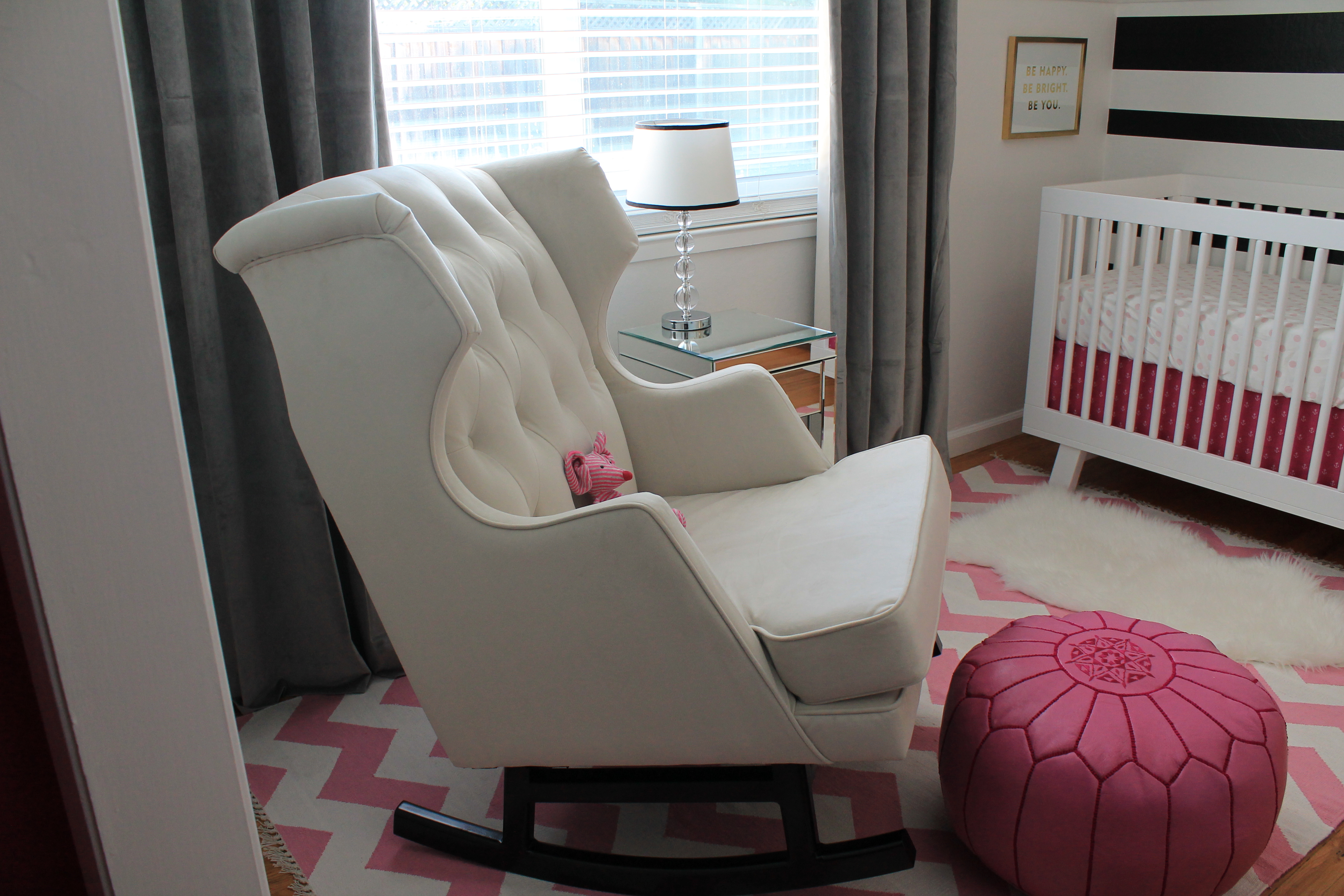 Rocking Chair in a Babys Room